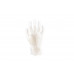 Перчатки Алиско - медицинские (белые) (M) (в пачке 100 перчаток)
