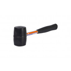 Киянка Miol - 225 г х 40 мм, черная резина, ручка металл