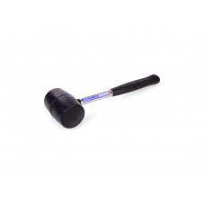 Киянка Miol - 340 г х 55 мм, черная резина, ручка металл