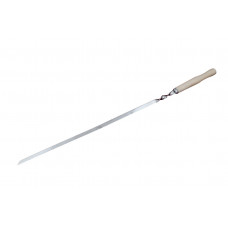 Шампур ( DV ) - 600 х 10 х 2 мм, деревянная ручка