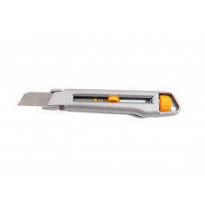 Нож Mastertool - 18 мм, двойной фиксатор, металлический